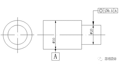 三坐標形位公差知識點-同軸度(圖2) 三坐標形位公差知識點-同軸度(圖2)