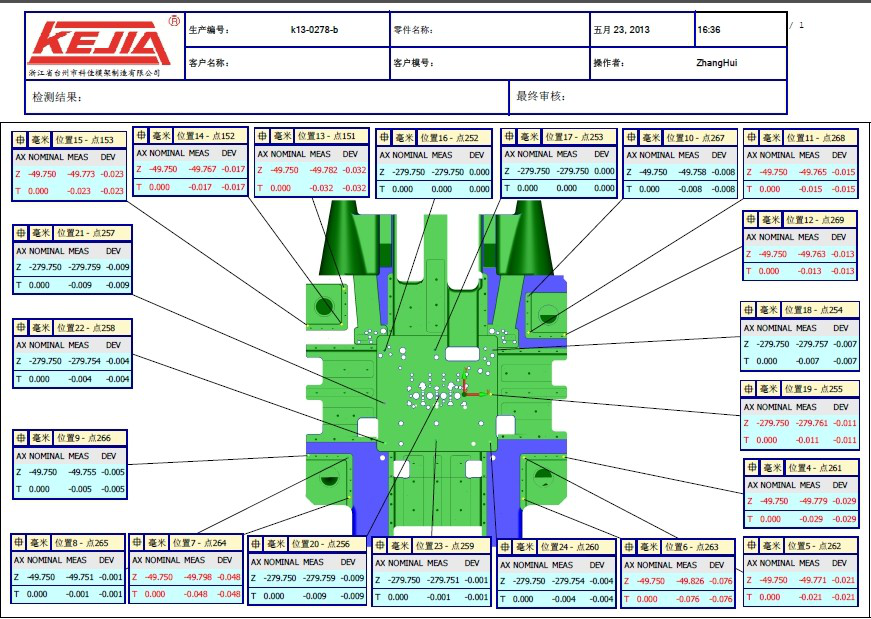 從配件加工、組裝調試到復測交貨,三坐標如何將檢具定位基準數據量化(圖13) 從配件加工、組裝調試到復測交貨,三坐標如何將檢具定位基準數據量化(圖13)