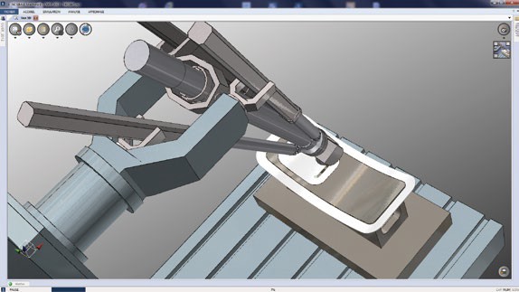 基于 NCSIMUL的數控加工仿真、工藝優化、后處理解決方案(圖4) 基于 NCSIMUL的數控加工仿真、工藝優化、后處理解決方案(圖4)
