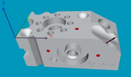 三坐標測量軟件Rational-DMIS指定測量點及導入點云操作技巧(圖6) 三坐標測量軟件Rational-DMIS指定測量點及導入點云操作技巧(圖6)