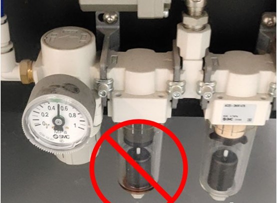 純凈的氣源對三坐標測量機有多重要?(圖1) 純凈的氣源對三坐標測量機有多重要?(圖1)