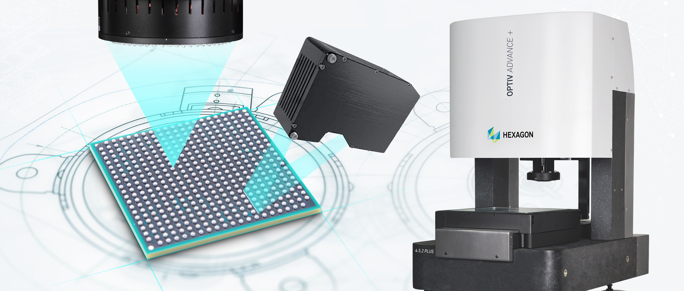 半導(dǎo)體行業(yè)案例 | 多傳感器技術(shù)集成，實(shí)現(xiàn)BGA錫球多特征快速測(cè)量